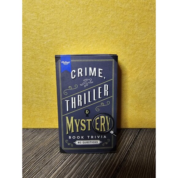 Crime, Thriller & Mystery Book Trivia by Ridleys - Picture 1 of 4